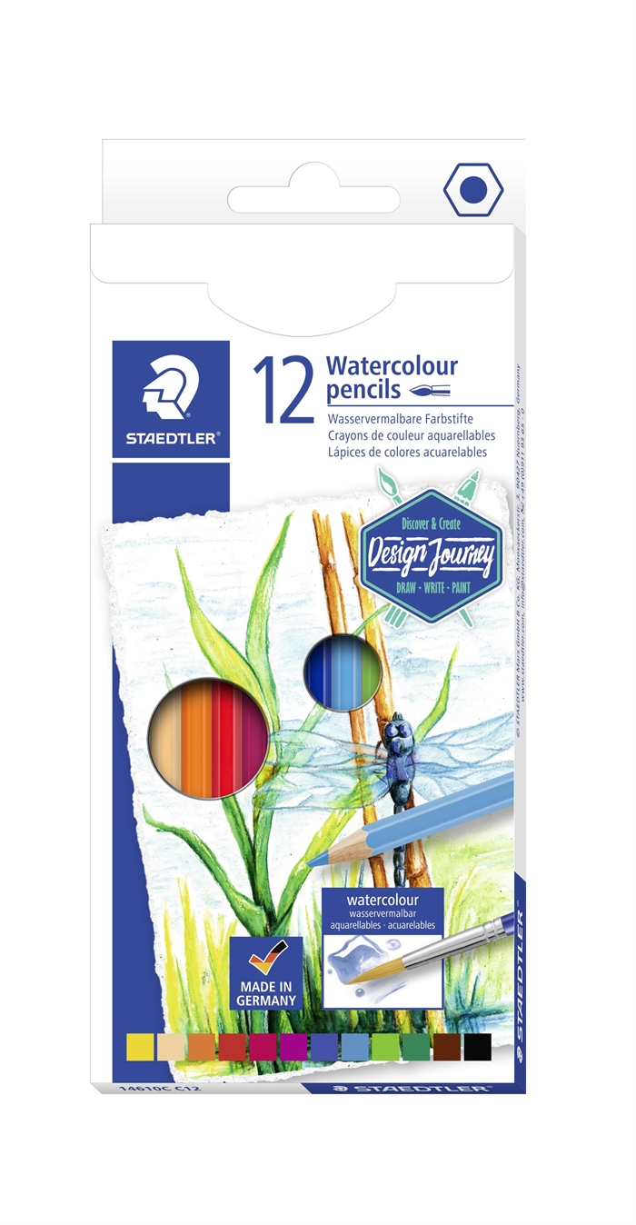 Staedtler Waterkleurpotloden aquarel set (12)