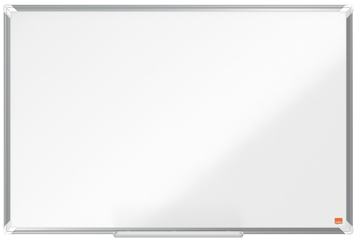 Nobo WB bord Premium Plus gelakt staal 90x60cm