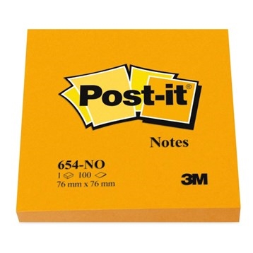 3M Post-it Notities 76 x 76 mm, oranje