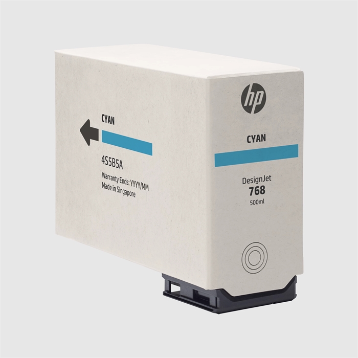 HP 768 Cyaan 500-ml DesignJet inktcartridge