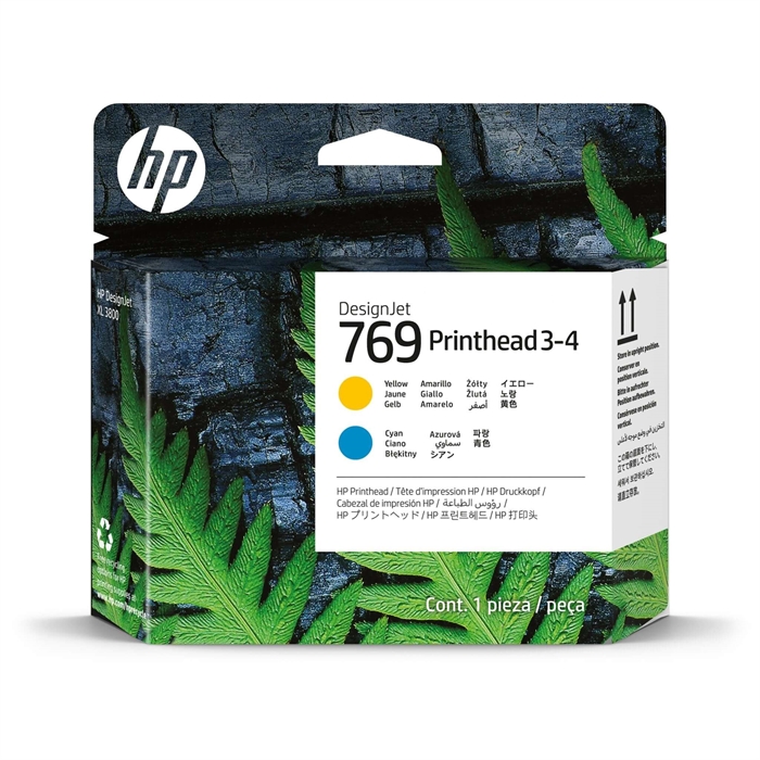 HP 769 Geel Cyaan 3-4 DesignJet Printkop