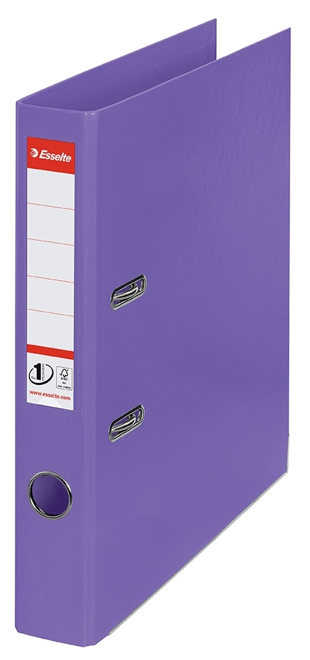 Esselte Brevordner No1 Power PP A4 50mm violet