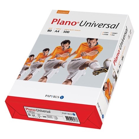 A4 Plano Universeel 80 g/m² - 500 vellen pakket met perforatie.