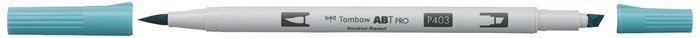 Tombow Marker alcohol ABT PRO Dual Brush 403 helderblauw