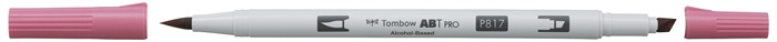 Tombow Marker alcohol ABT PRO Dual Brush 817 mauve: 

Tombow Marker alcohol ABT PRO Dual Brush 817 mauve