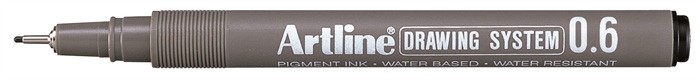 Artline Tekensysteem 0.6 zwart