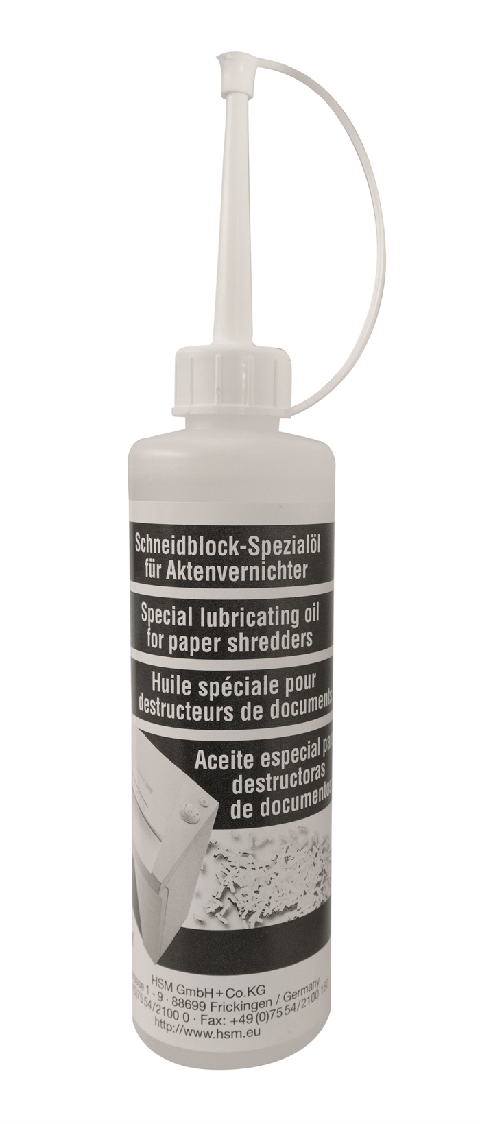 HSM shredderolie voor snijkop 250 ml