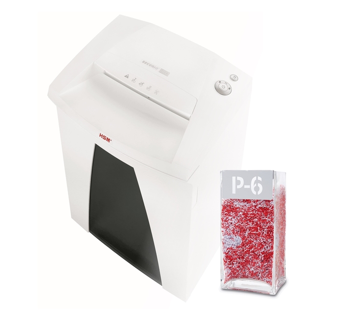 HSM Securio shredder B32 P6 0,78x11 confetti