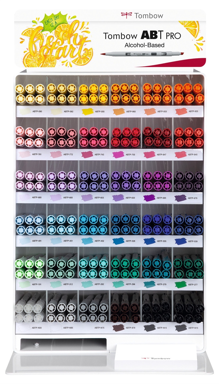 Tombow Marker ABT PRO etiketkit 1 voor modulaire display.