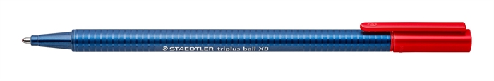 Staedtler Balpen Triplus met dop XB rood