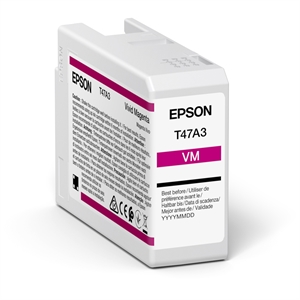 Epson Vivid Magenta 50 ml inktpatronen T47A3 - Epson SureColor P900