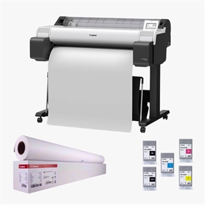 Canon POS TM 340 36" incl. standaard - Extra inkt en 2 rollen papier