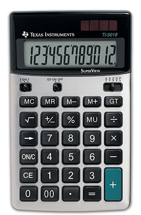 Texas Instruments TI-5018 SV bureaurekenmachine