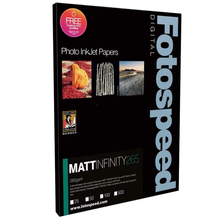 Fotospeed Matt Infinity 265 g/m² - A2, 25 vellen