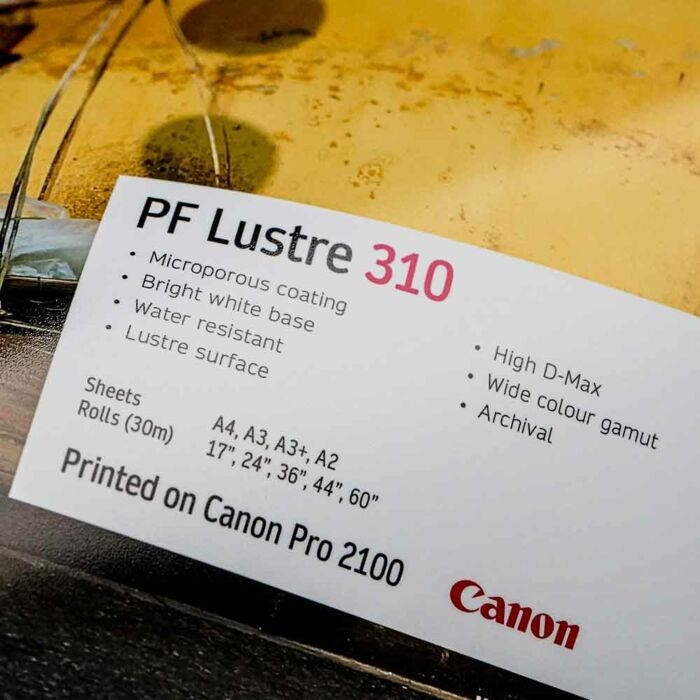 Fotospeed PF Lustre 310 g/m² - 36" x 30 meter