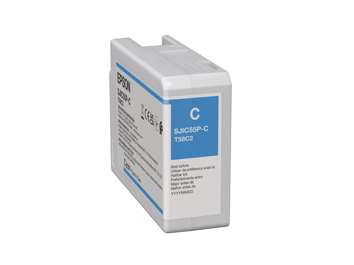 Epson Cyaan inktcartridge voor Epson D6000/6500 - 50 ml ( SJIC55 )